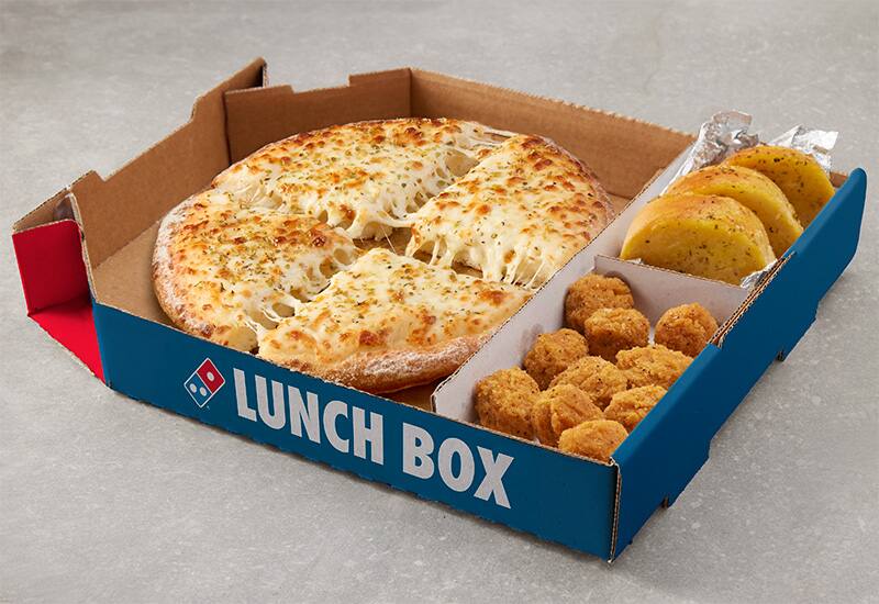 Mini Cheesy Garlic Pizza