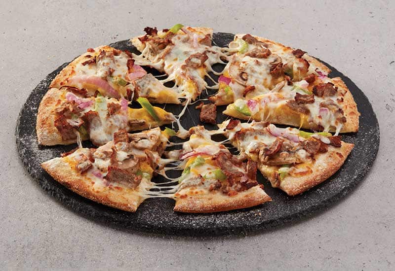 Philly Cheese Steak Domino's Pizza