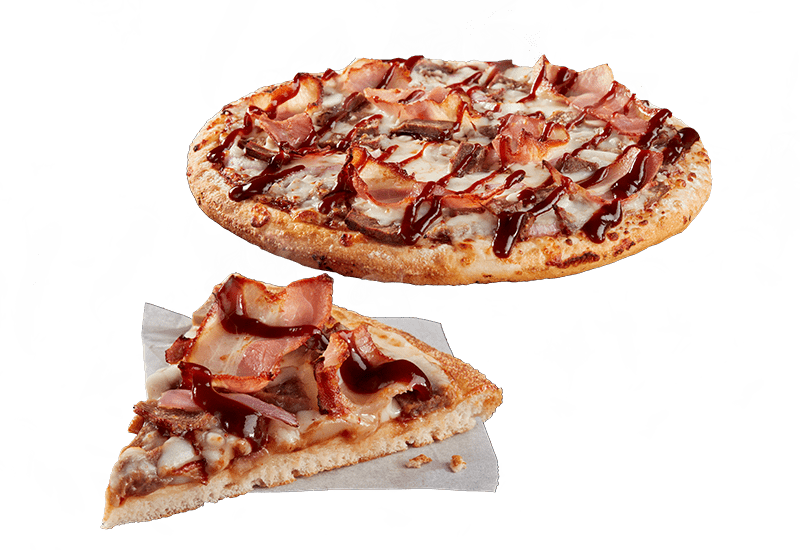 BBQ Steak & Bacon Domino's Pizza