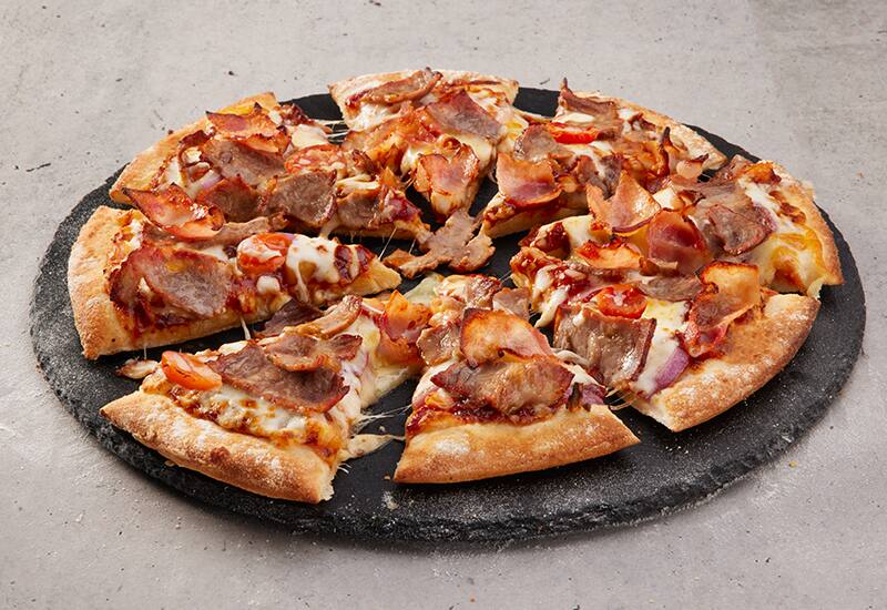 Low & Slow BBQ Brisket Domino's Pizza