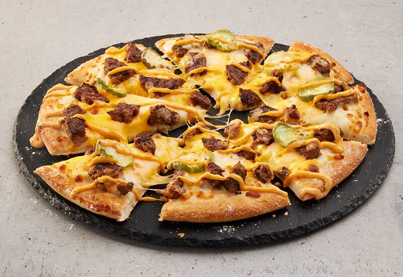 Burger Joint Cheeseburger Domino's Pizza