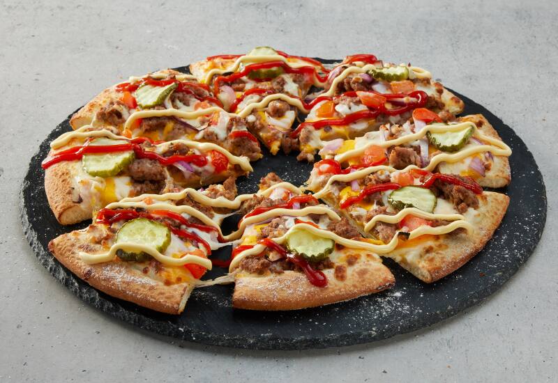 Burger Joint Hamburger Domino's Pizza