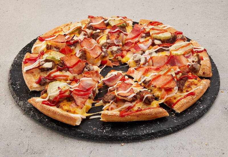 Burger Joint Bacon Hamburger Domino's Pizza