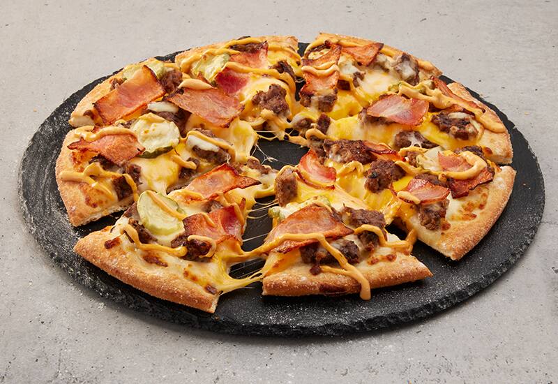 Burger Joint Bacon Cheeseburger Domino's Pizza