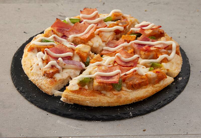 Mini Buffalo Chicken & Bacon Domino's Pizza