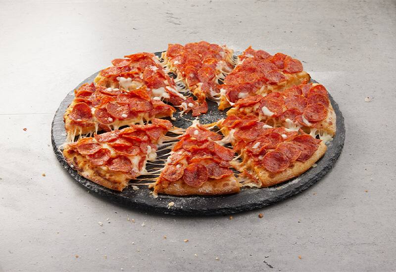 Pepperoni Deluxe Domino's Pizza