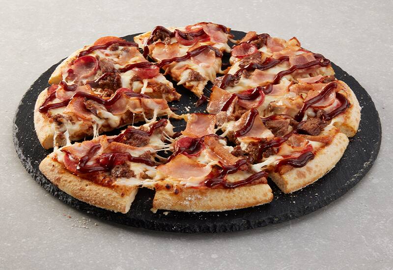 Lamb Meatlovers Domino's Pizza