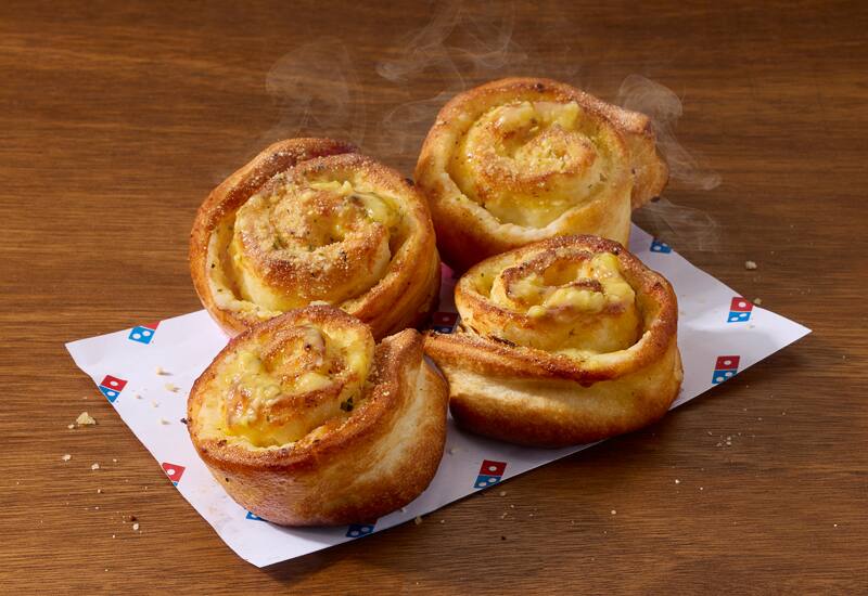 Cheese & Garlic Scrolls 4 PK