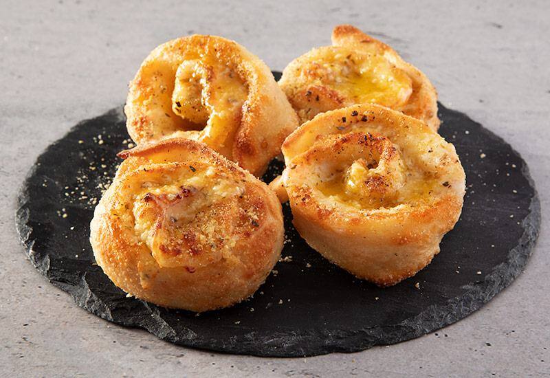 Cheese & Garlic Scrolls 4 PK