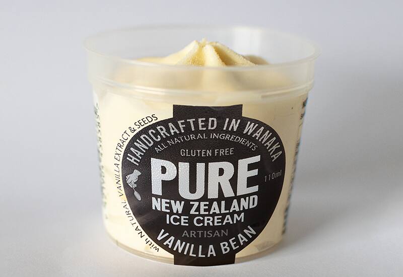 Pure New Zealand Vanilla Bean Ice Cream Domino's Pizza