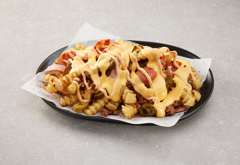 El Scorcho Loaded Fries Domino's Pizza