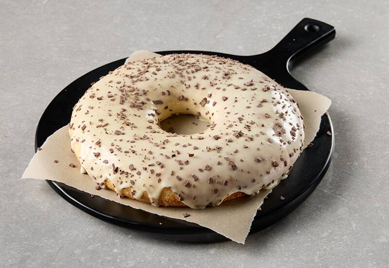 Choc Crumble Giant Doughnut