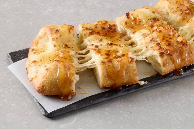 Hot Honey Cheesy Stuffed Bread​