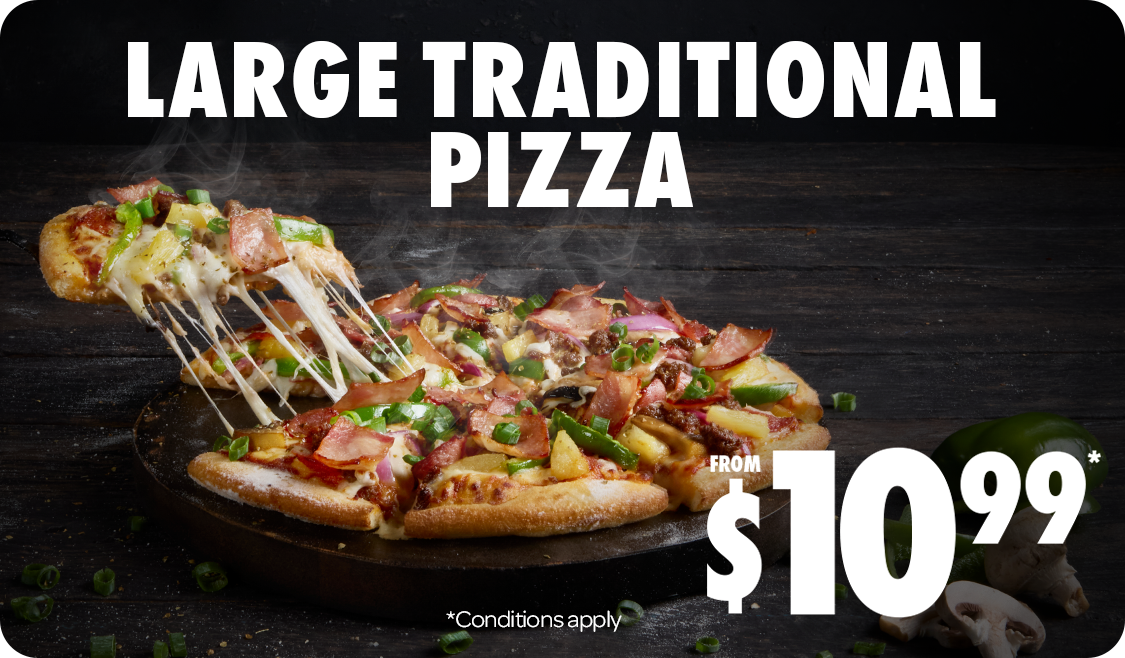 LARGE TRADITIONAL PIZZA