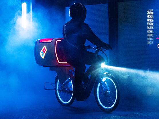 New Domino's dxb | Domino's new eBike